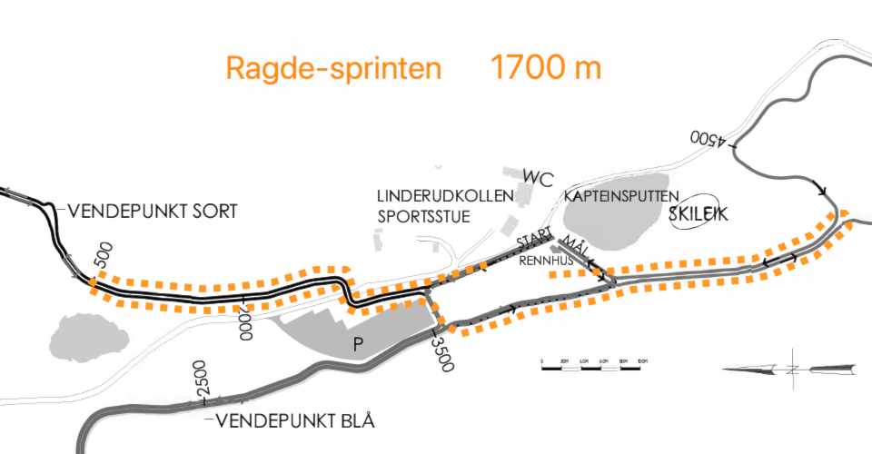 Løyper til Ragde-sprinten